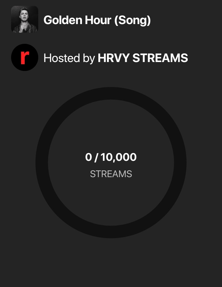 HRVYSTREAMS's tweet photo. Fandom of @Hrvy! During this weekend we are doing a masive streaming party to get 10.000 streamings to the new song "Golden Hour" to join to the streaming, join in this link:
https://t.co/fru3ozzVGI https://t.co/U6iFlBGzSx