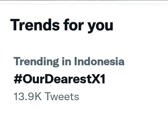 Shani_Senara's tweet photo. Jan 7th, still trending 🥺
#OurDearestX1
#StrongerWithOneits
@x1official101 https://t.co/zApvrkzvPy