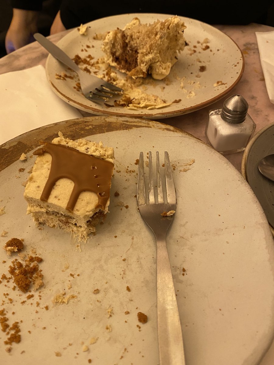 ejfrostuk's tweet photo. Lovely evening out in #Manchester tonight - vegan dinner at Vertigo (the cake defeated us) and Einaudi by candlelight at #StollerHall. π #veganuary2022 https://t.co/PbuGe0VSjc