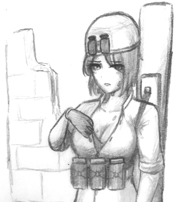 Unjeonsa is having trouble with the heat. 