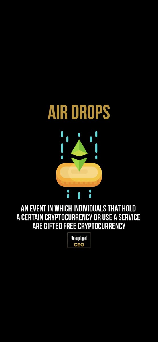 Unemployed_Ceo0's tweet photo. Airdrops https://t.co/jaBRy4VO63