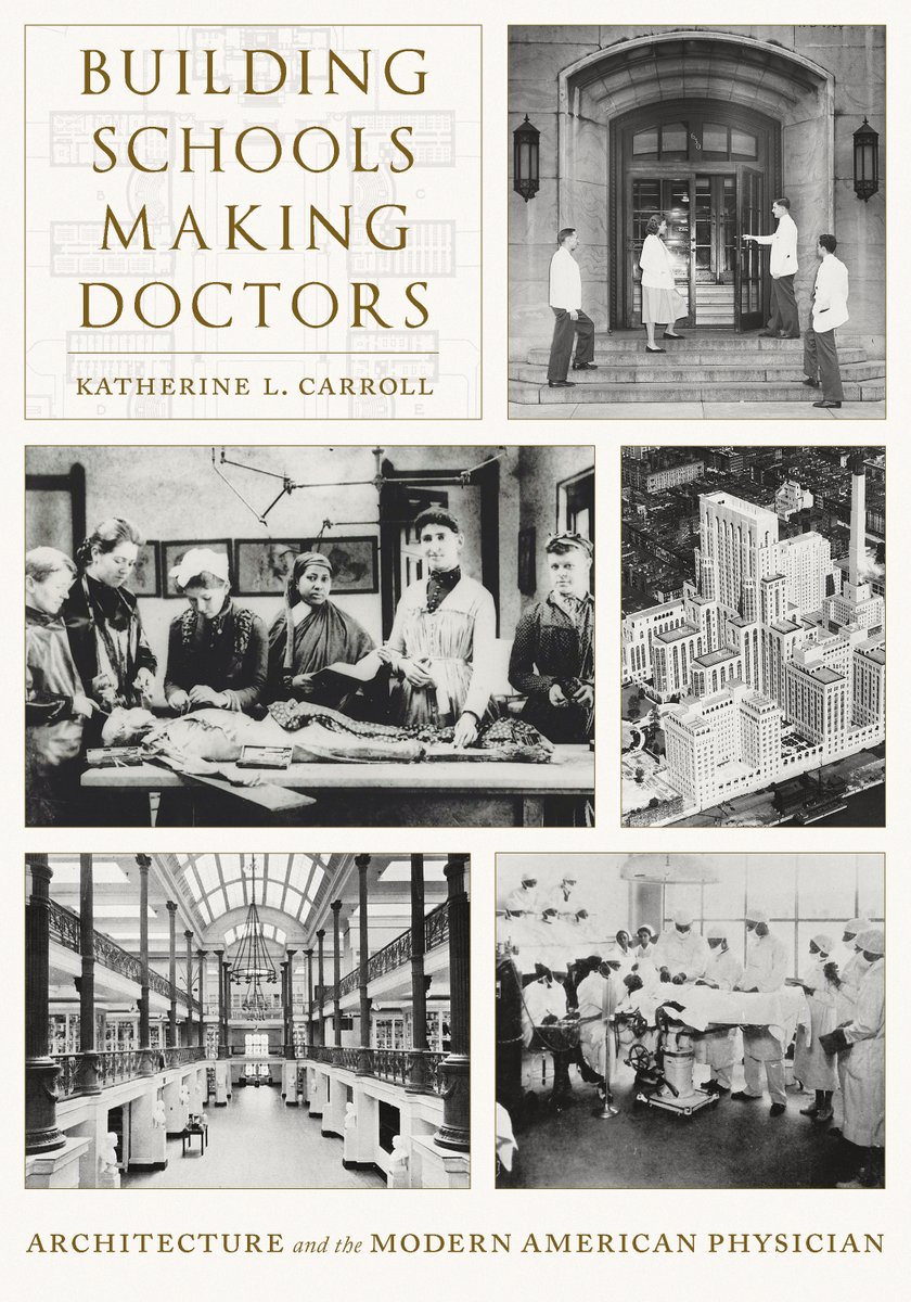 K_LCarroll's tweet photo. Here it is!! The gorgeous cover for "Building Schools, Making Doctors." So many thanks to the team @UPittPress and especially Alex Wolfe. @GrahamFound #grahamfunded https://t.co/torVrLZMiP