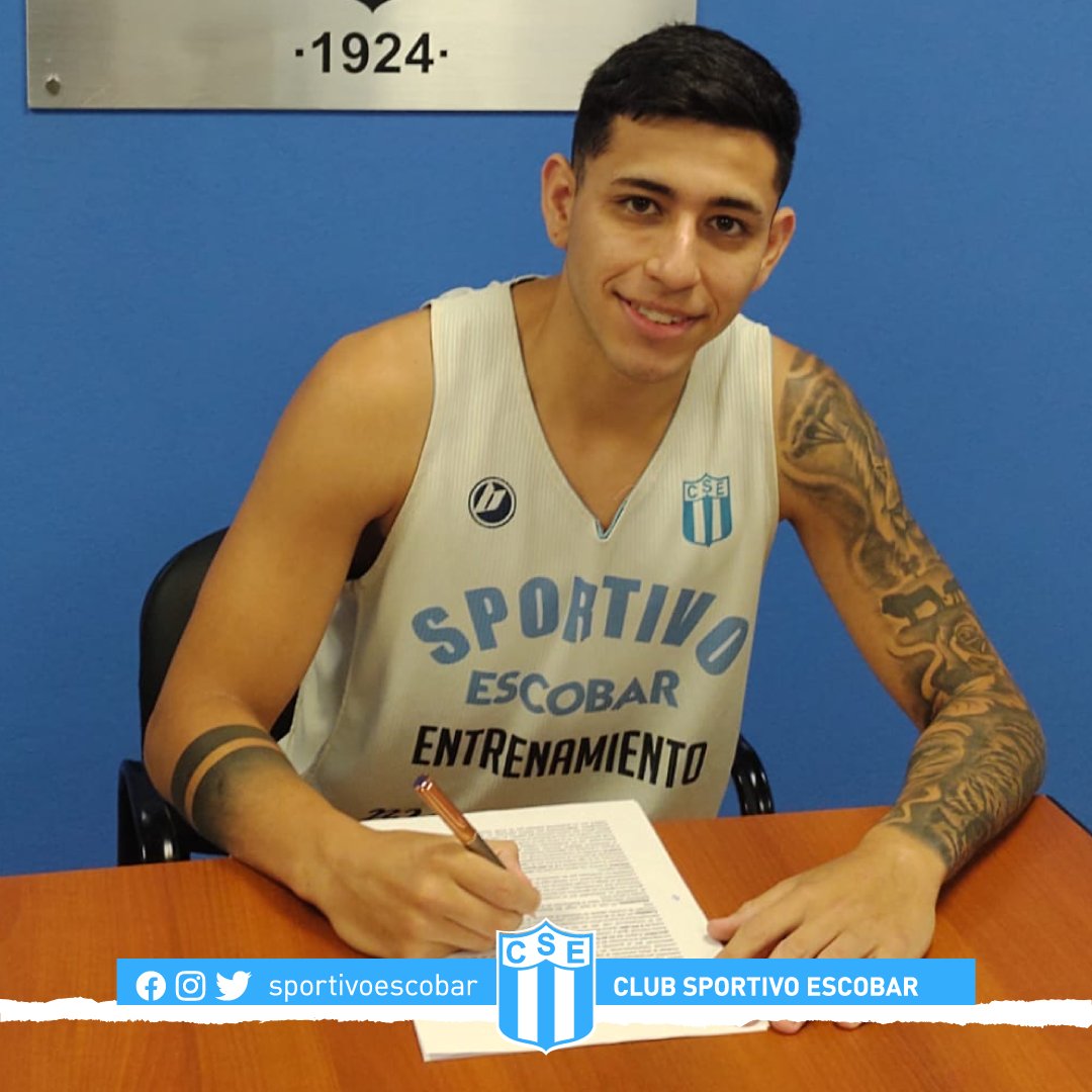 SportivoEscobar's tweet photo. #Basquet #TorneoFederal

🏀✍🏼 Tres caras nuevas de cara al @basquetfederal 2022

En el día de hoy pusieron su firma de forma oficial las nuevas incorporaciones. Los #U23 @EckerLucas y @AgustinAvaloos y un viejo conocido, Nahuel Ledesma.

👏🏼 ¡¡Bienvenidos!!

#SomosEscobar https://t.co/8TyovG50XD