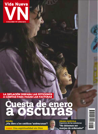 Revista_VN's tweet photo. 🆕 #PortadaVN 

🕯️ Cuesta de enero a oscuras: se disparan las peticiones a @_CARITAS para pagar la luz

https://t.co/QZ1wvrPWxi

#FelizViernesATodos https://t.co/Jq0V52r9YU