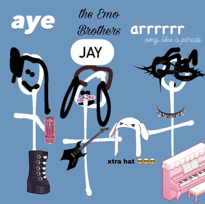 ibbynati0n's tweet photo. new pfp for @AJRBrothers 🙈😘 hope u all enjoy, i really embraced the alternative art style ☺️ #okofanart #okoart #ajr #ajrart #ajrfanart @AdamAJRbrothers https://t.co/LHOaso56yY