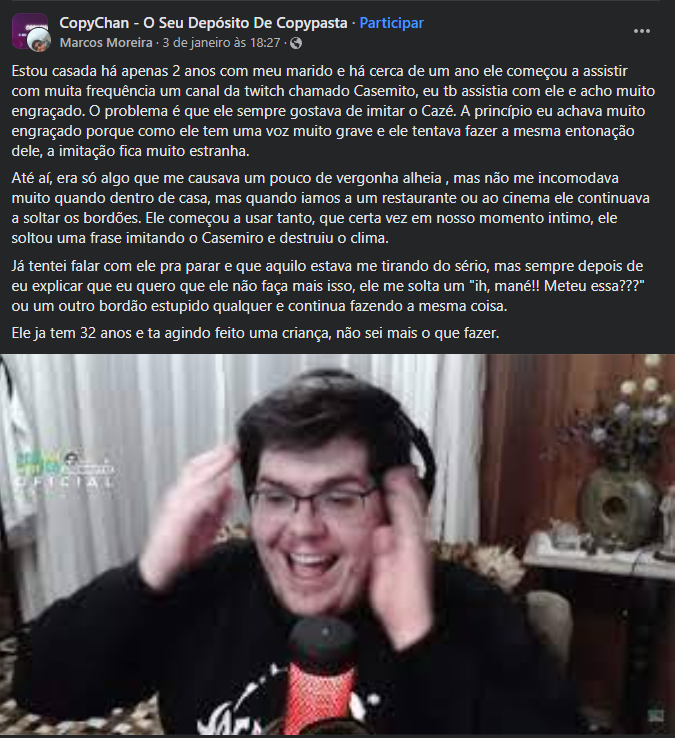 CopyChan - O Seu Depósito de Copypasta