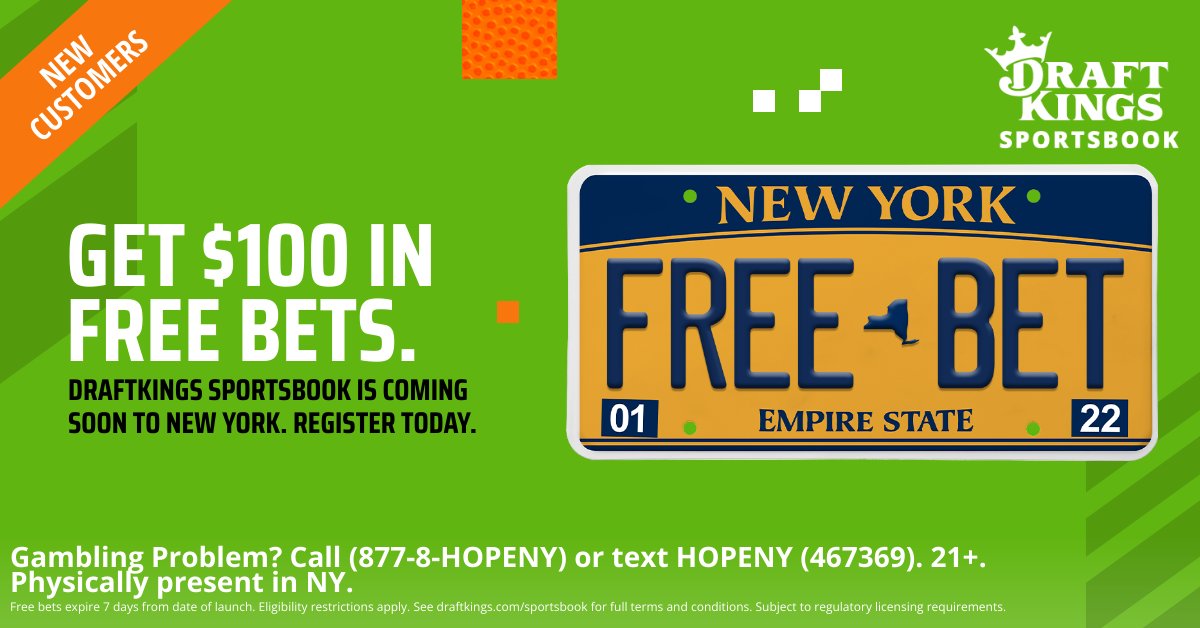 DraftKings New York opens up a pre-launch bonus offer!

Get the app or register early in NY for $100 in free bets

➡️ actionrush.com/go/draftkings/