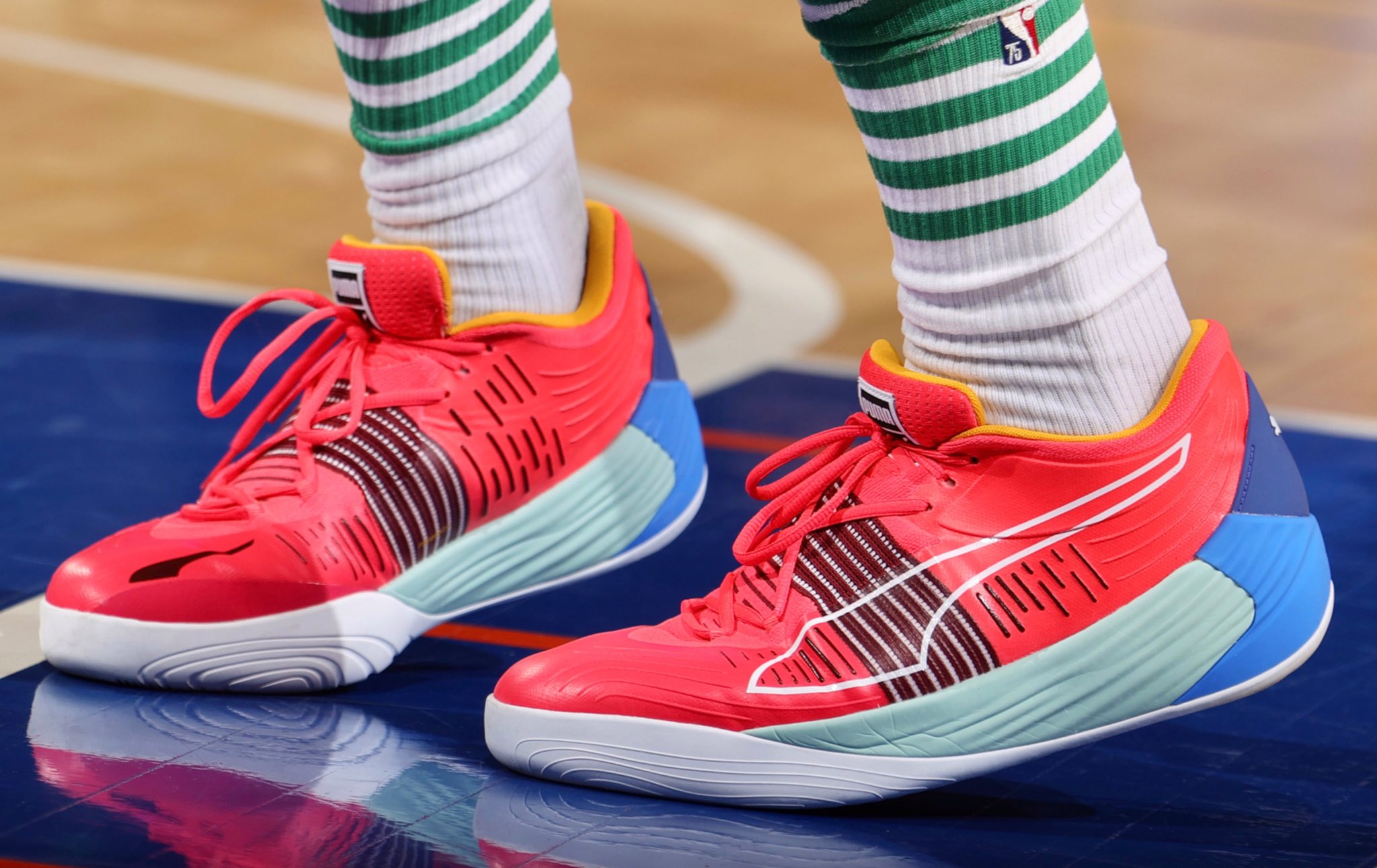 PHOTOS: Jaylen Brown's sneakers this season