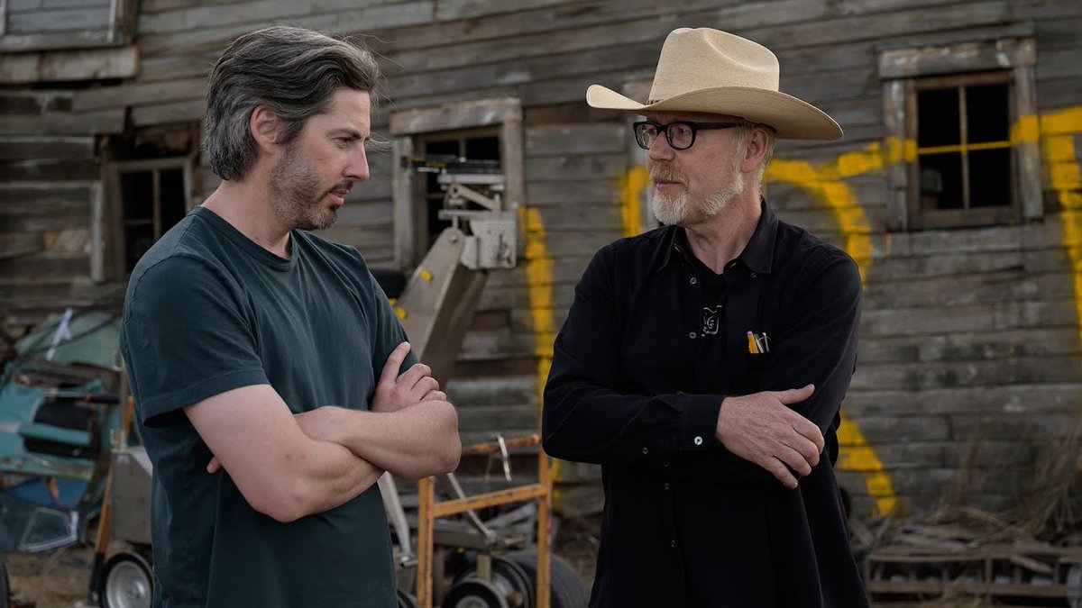Adam Savage (@donttrythis) on Twitter photo SPOILER ALERT! I got to sit down with my friend and #GhostbustersAfterlife director <a href="/JasonReitman/">Jason Reitman</a> to discuss that surprise and moving appearance in the film that, yes, gave me all the feels. What an extraordinary process. Watch: youtu.be/u5CDKWnWpPs SPOILER ALERT! I got to sit down with my friend and #GhostbustersAfterlife director <a href="/JasonReitman/">Jason Reitman</a> to discuss that surprise and moving appearance in the film that, yes, gave me all the feels. What an extraordinary process. Watch: youtu.be/u5CDKWnWpPs