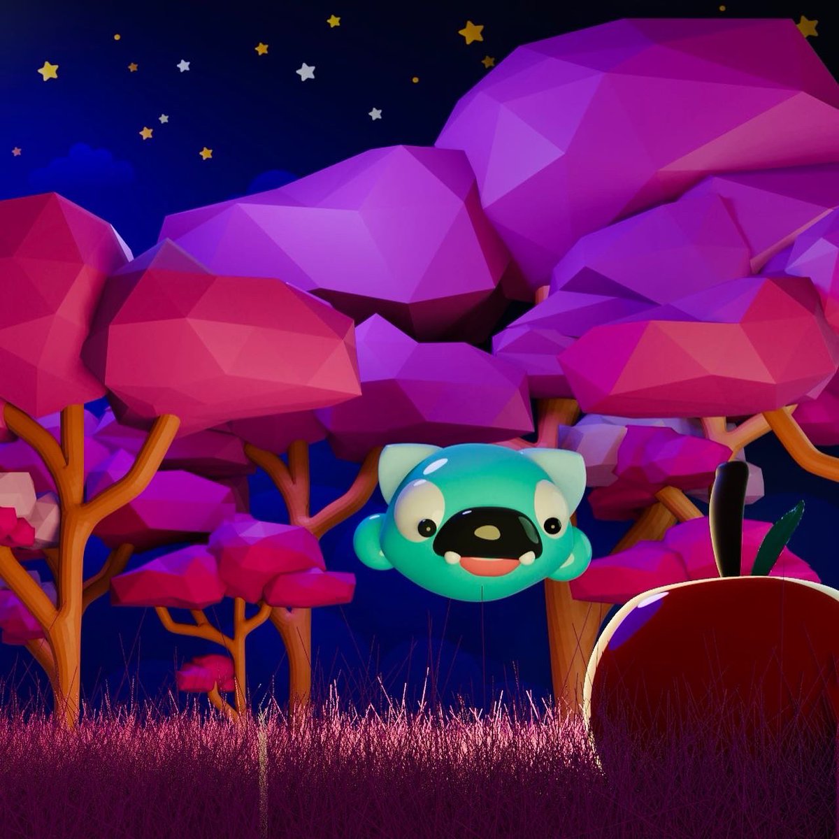 prizewell's tweet photo. 3D concept art for @24K_Fern character series “RINGO” 

FIND Y🍎UR HAPPYNESS. 

follow the bro, if you know what’s good! https://t.co/uOwSvd1Pnd