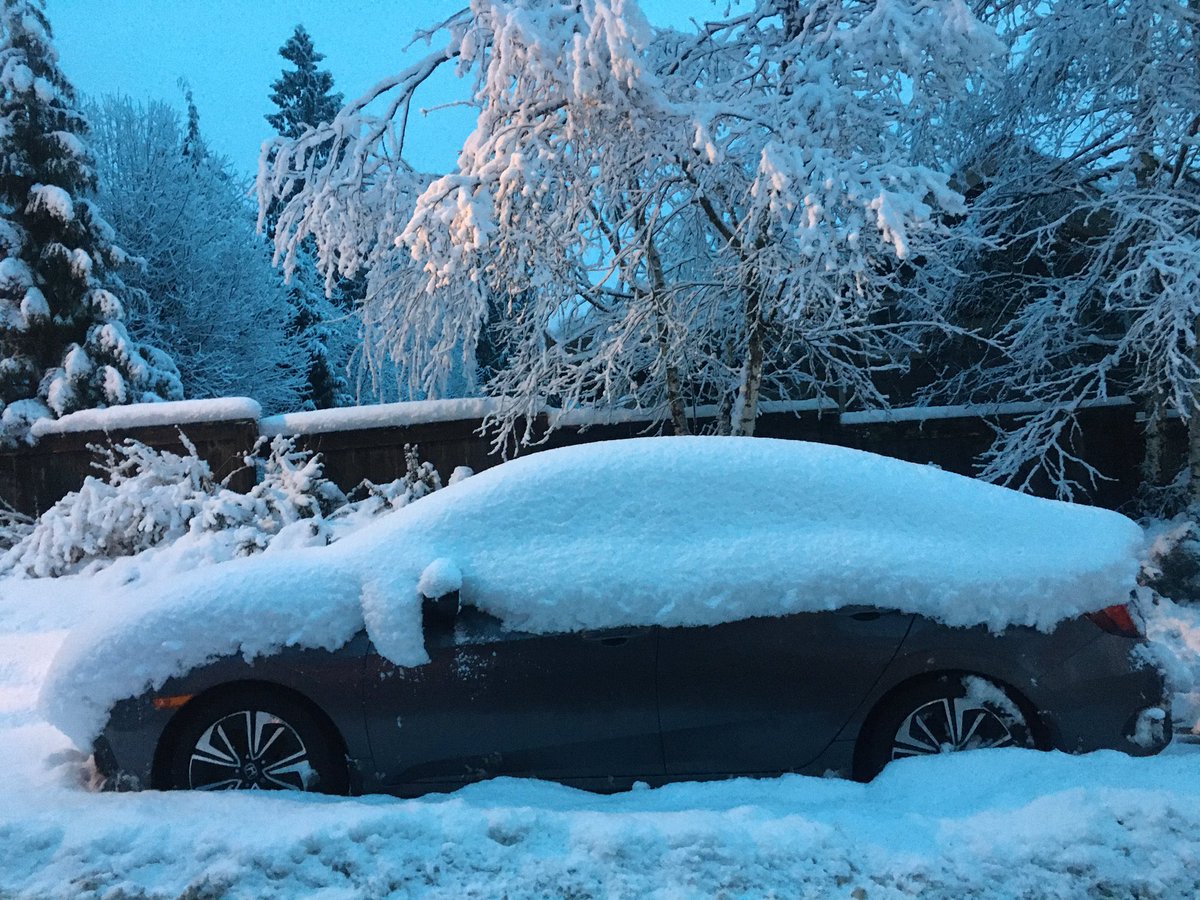 CarrierJiang's tweet photo. Too much snow for this winter. https://t.co/KBULAFAXeZ