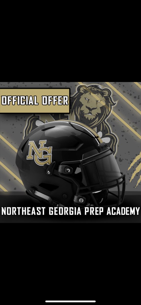 Blessed and Honored to receive an offer from Northeast Georgia Prep Academy @CoachTaylorNGPA @NGPAGoldenLions <a href="/LaquentinTaylor/">LaQuentin Taylor</a> <a href="/CoachFrankSL/">CoachFrank</a> <a href="/FootballSlhs/">SLHS Football</a>