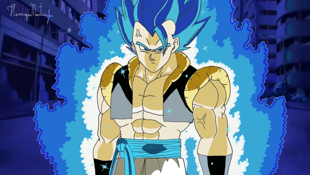 OtakuArtOver9000 on X: Super Saiyan Blue Evolution Gogeta