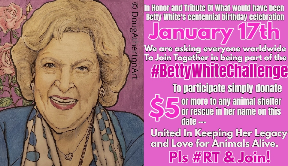 Pls #RT and Join the #BettyWhiteChallenge Jan 17th - <a href="/jarpad/">Jared Padalecki</a> <a href="/JensenAckles/">Jensen Ackles</a> <a href="/JDMorgan/">Jeffrey Dean Morgan</a> <a href="/HilarieBurton/">Hilarie Burton Morgan</a> @MisterPreda <a href="/mishacollins/">Misha Collins</a> <a href="/JoeyGraceffa/">Joey Graceffa</a> <a href="/iansomerhalder/">Ian Somerhalder</a> <a href="/paulwesley/">Paul Wesley</a>