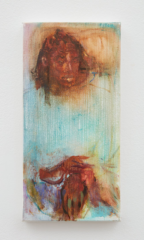 MOCAlosangeles's tweet photo. When you look at this #JenniferPacker painting, what is the first thing you notice? Is it the figure's strikingly detailed hands? If so, this is exactly what Packer intended.
Many of her works emphasize hands & feet to push viewers to see a subject as more than their face. https://t.co/XpmQu3naHw