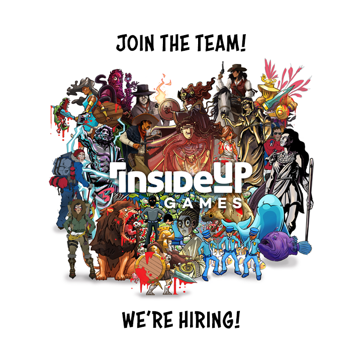 Interested in joining Inside Up Games? 
We are hiring a "Social Media &amp; Marketing Manager"
Details here insideupgames.com/were-hiring/