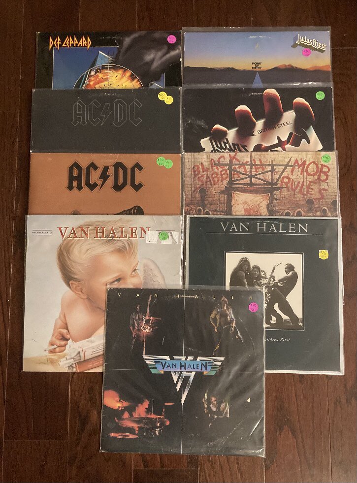 TigerBikeRecord's tweet photo. More for this weekend: #AC/DC #VanHalen #LedZeppelin #🐅🚲 https://t.co/w87EFheb41