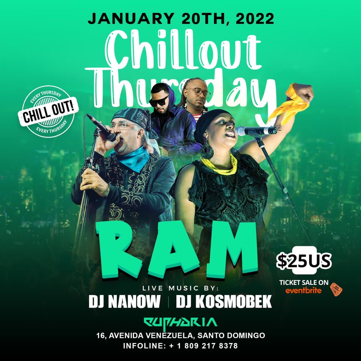 RAMhaiti's tweet photo. Chill Out Thursday in Santo Domingo with RAM 💕💦⚓️💦💕 https://t.co/AKc2NehsAj