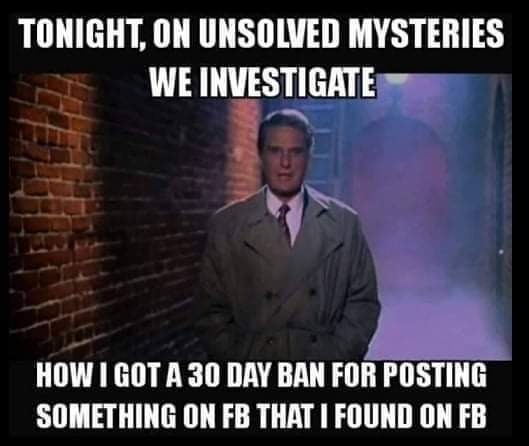 BriaJobes's tweet photo. @stevewoz @brianacton @jankoum @kevin @mikeyk @tim_cook @Moonalice  @sparker @chamath @rosenstein @timberners_lee @finkd @jack Facebook needs to do better n stop BANNING ppl for sharing memes already on their F* platform! This 3, 7 N 30 days is F* BS! 🖕🖕 https://t.co/9snI2z0Uhz https://t.co/X5O8cmiJbi