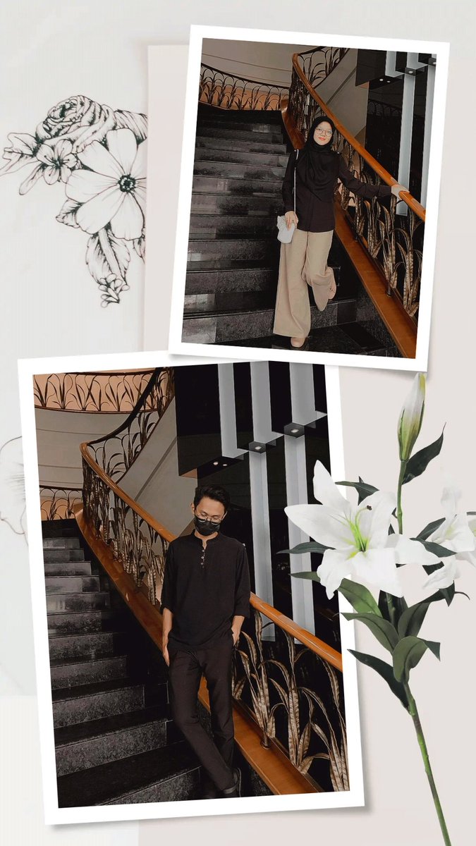 nxdxah_'s tweet photo. My husband suka pakai kurta heeladina. I belikan untuk matchy-matchy celebrate birthday dia. Haha dia buat pakai jalan-jalan and solat jumaat. And palazo selesa pakai even preggy. Masa beli dapat free beras tau, dia buat masak beras tu je 😂 https://t.co/BBKuEpupxY
