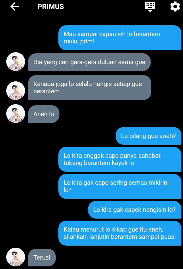 suratdariprimus's tweet photo. 'Primus
⎯ "Sejak kapan lo bisa lari dari hidup gue?
Dan sejak kapan gue bisa pergi ninggalin lo?"
.
.
.
na jaemin au https://t.co/pdjYK6Vfib