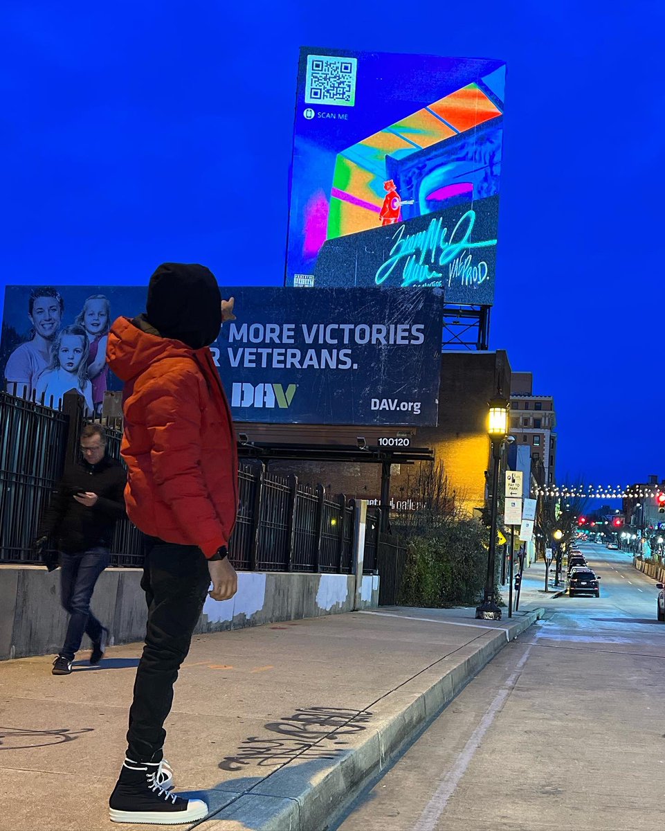 YaeProd's tweet image. It’s Crazy Looking up at yourself on a Billboard…. From Me 2 You 🪀💕Dropping 1/13/22