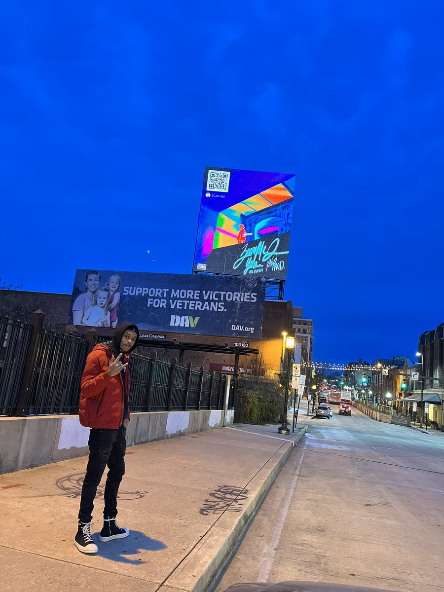 YaeProd's tweet image. It’s Crazy Looking up at yourself on a Billboard…. From Me 2 You 🪀💕Dropping 1/13/22