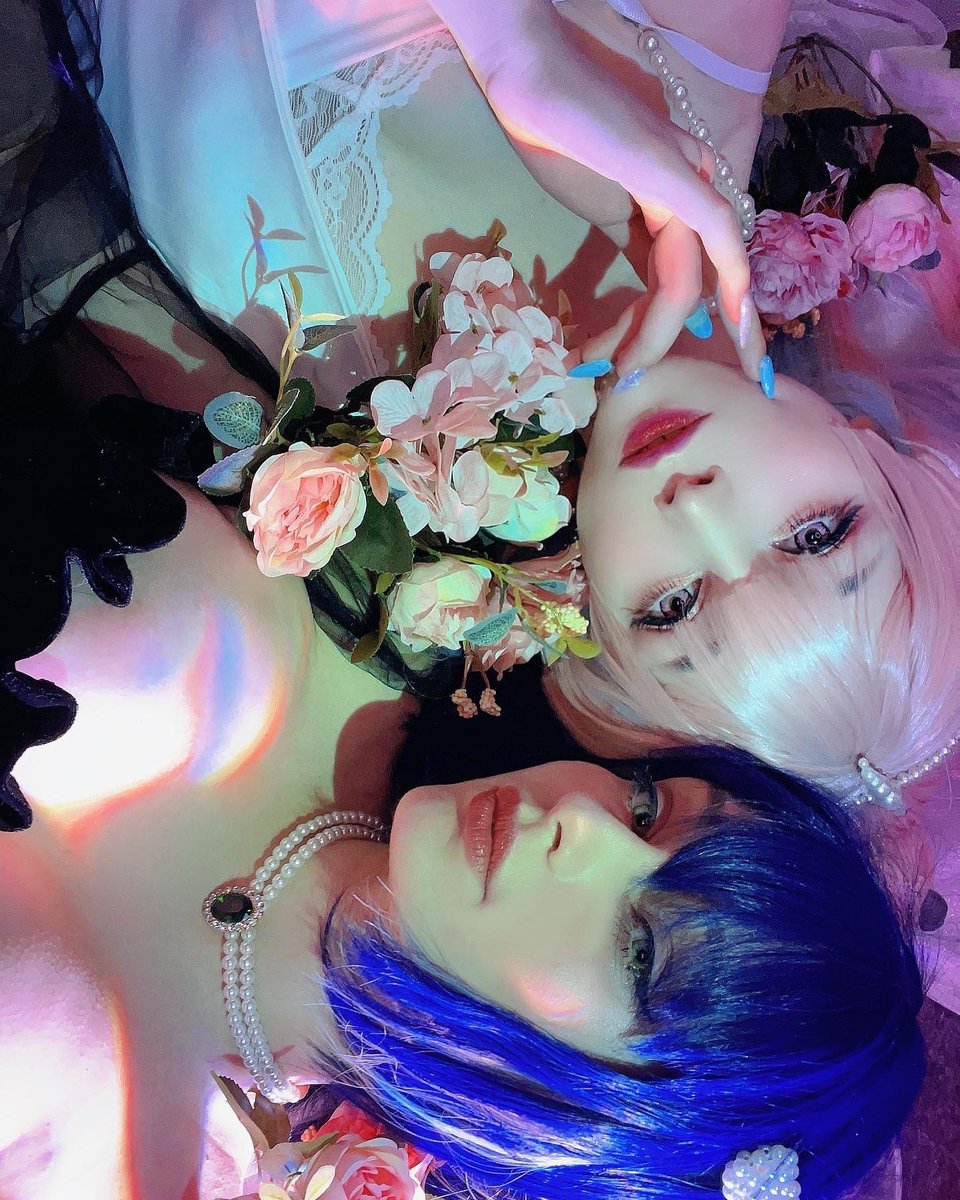 Sara and Kokomi ✨💫

#GenshinImpact #GenshinImpactCosplay https://t.co/wx7n90sJCx