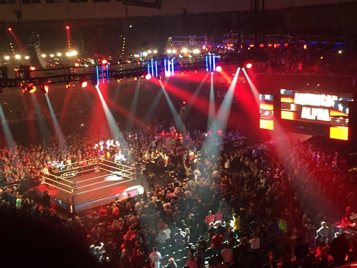 MichaelFarrer92's tweet photo. Only managed to get to one TakeOver… but lucky for me, it was one of the best they ever did. 
NXT TakeOver: Dallas was a show I’ll never forget. Will never forget the brand that revitalised my fandom. #RIPNXT https://t.co/LRAaRnIZmw