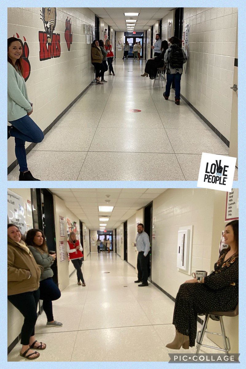 “People don’t care how much you know, until they know how much you care.” - Theodore Roosevelt

8th grade teachers spend each morning greeting & welcoming individual students upon their arrival. #KMSCougarPride #KMSClassOf2026 #LoveYourPeople