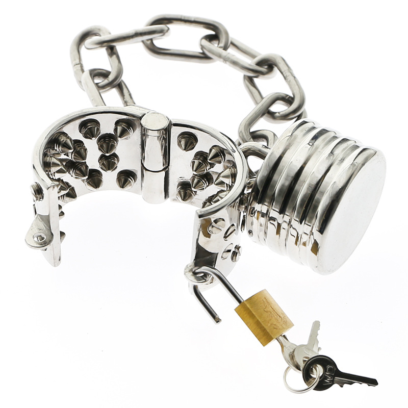 Chastityx4's tweet photo. 😍Stainless Steel Spiked Scrotum Testicle Pendant Restraint Ring
👉Shop Link: https://t.co/7DhNk6Hy6y
⚡️10% off for new user, code: WELCOME
#chastity #chastitycagering #cockring #cagering https://t.co/ttrT6bmt9f