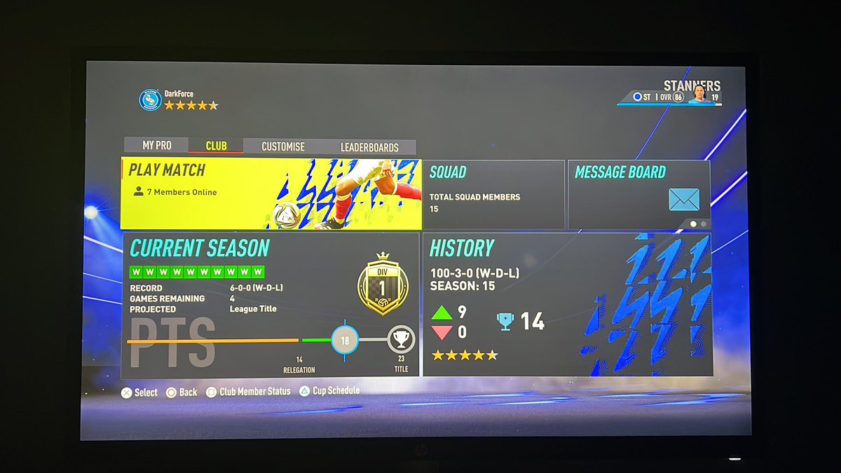 Finally 100-3-0 ✅ Couldn’t of done it without the lads @Luke7W_ @JackkStewartt_ @xTangiex <a href="/Xenaris1/">Xenaris</a> <a href="/jesper10vr/">Jesper_DF</a>