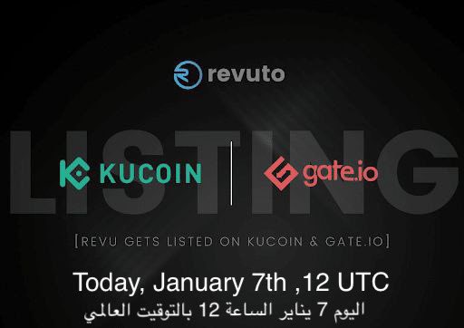 بمناسبة ادراج #Revuto 

crypto.revuto.com

اليوم الساعة 12 بالتوقيت العالمي UTC في منصة <a href="/kucoincom/">KuCoin</a> و @gate_io  يقدمون لكم هدية بقيمة 50$ لعدد 10 فائزين المطلوب رتويت ومتابعة
<a href="/get_revuto/">Revuto</a>
<a href="/alrawenet/">Ghanem Alrawenet.eth</a> 
السحب بعد 48 ساعة
السحب من الرتويت