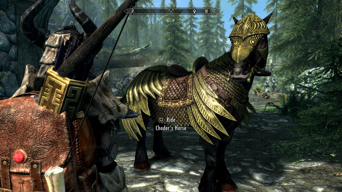 0xWizardOf0z's tweet photo. No HorseArmor.nft yet. #nft #Achievemint.eth #PS5Share, #Skyrim https://t.co/efwSmo48GN