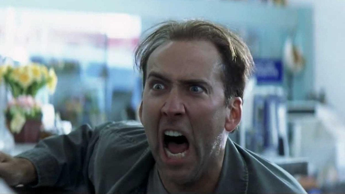 One doesn t say happy birthday to Nicolas Cage. One screams it. 