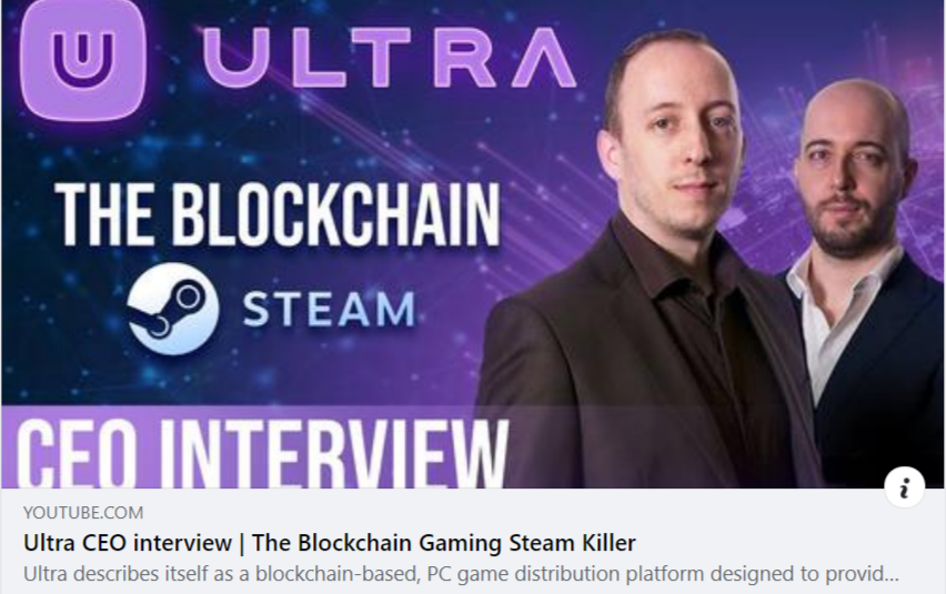 KingdomPrepare's tweet photo. Post #635 Ultra CEO interview | The Blockchain Gaming Steam Killer
#Ultra $UOS describes itself as a blockchain-based, PC game distribution platform designed to provide both gamers and game developers with new opportunities. It consists of an ecosystem.

#crypto #btc #XRP #ADA https://t.co/cu3aSzWxa8