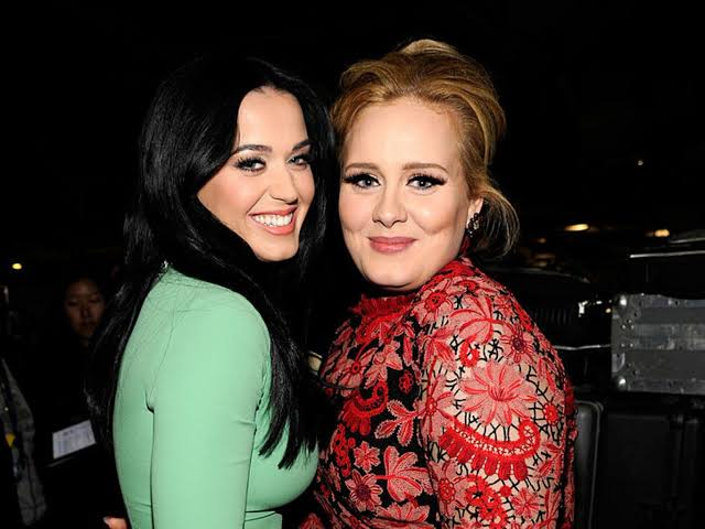 KardashianAdele's tweet photo. I'm so excited for Katy Perry's and Adele's new music videos next week! Katy is so talented and I'm so happy for her!
#Katycats #Daydreamers #SisterFandom ๐๐ซ https://t.co/2gqGr0HLB5
