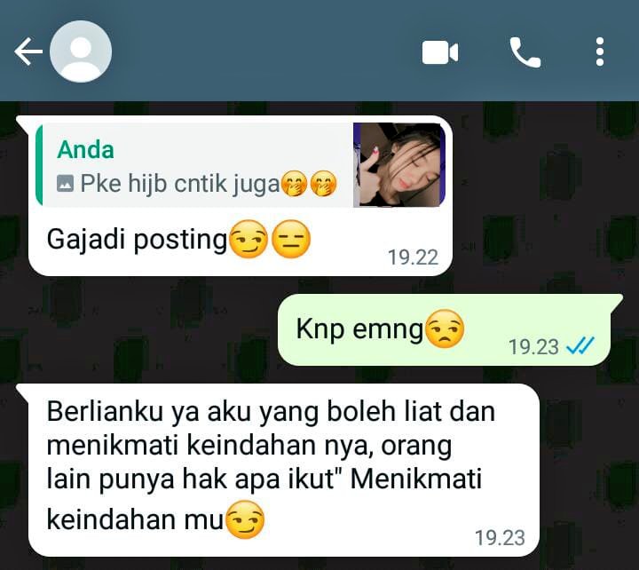 arblsas's tweet photo. Alasan cowo ga mau post foto doinya <3 https://t.co/HOI5wiZyMC