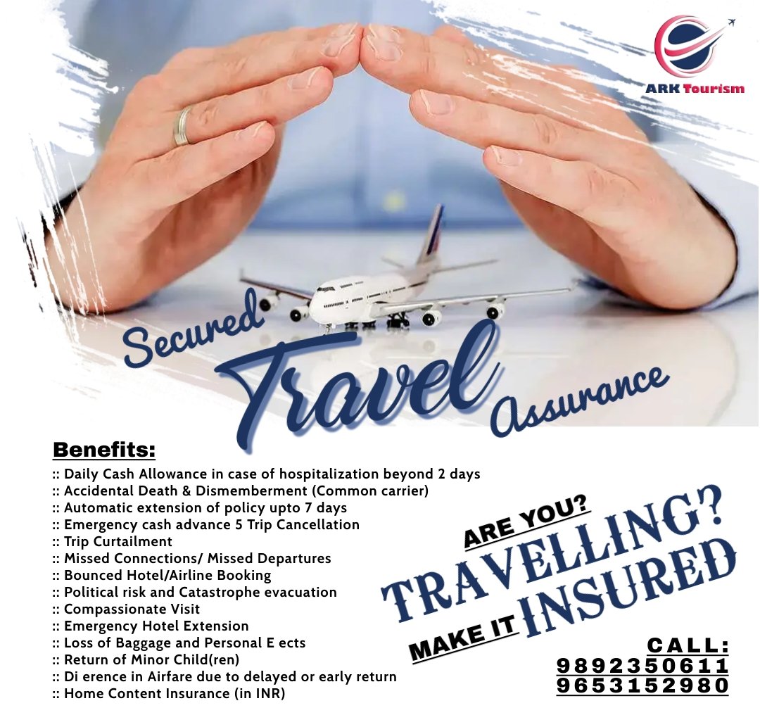 #arktourism #travelinsurance #securetravel #travelassurance