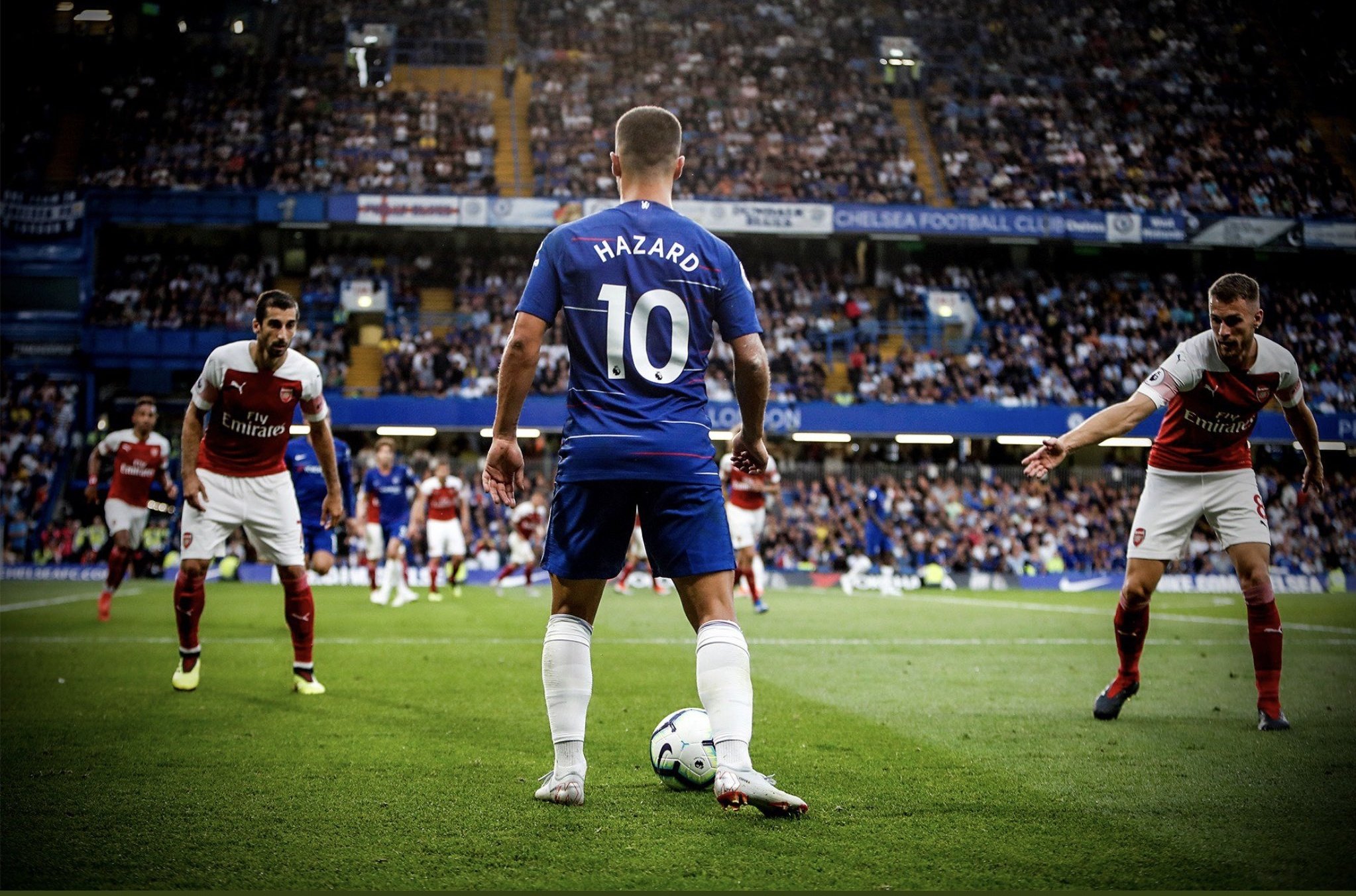 When Fans wanted to see Messi play in the EPL, Chelsea was there to sign Eden Hazard for them. Happy Birthday . 
