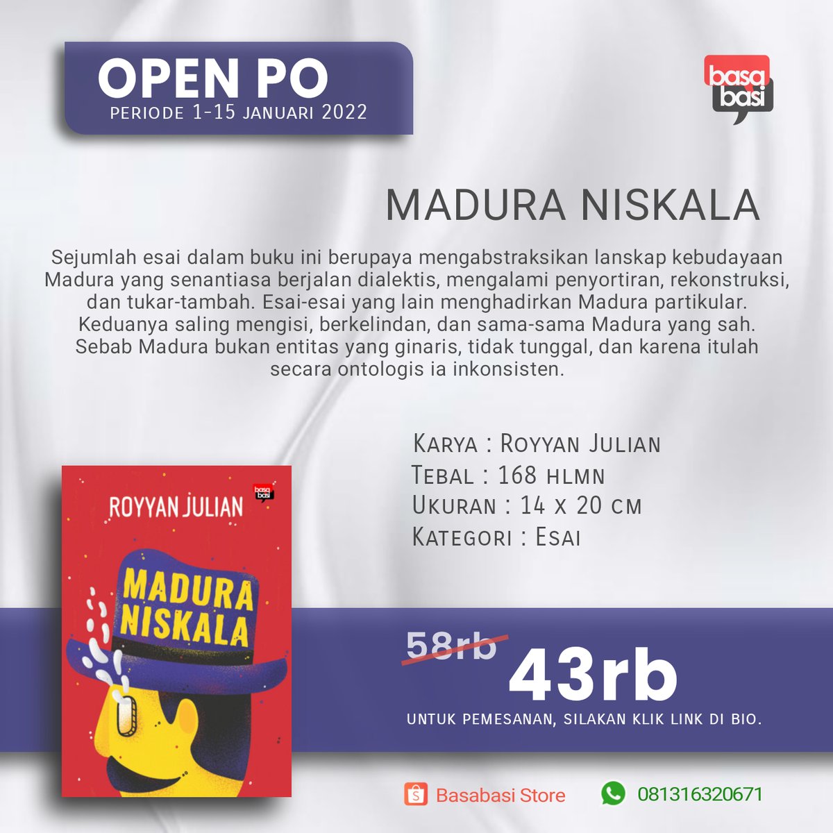 Basabasi Store tweet media