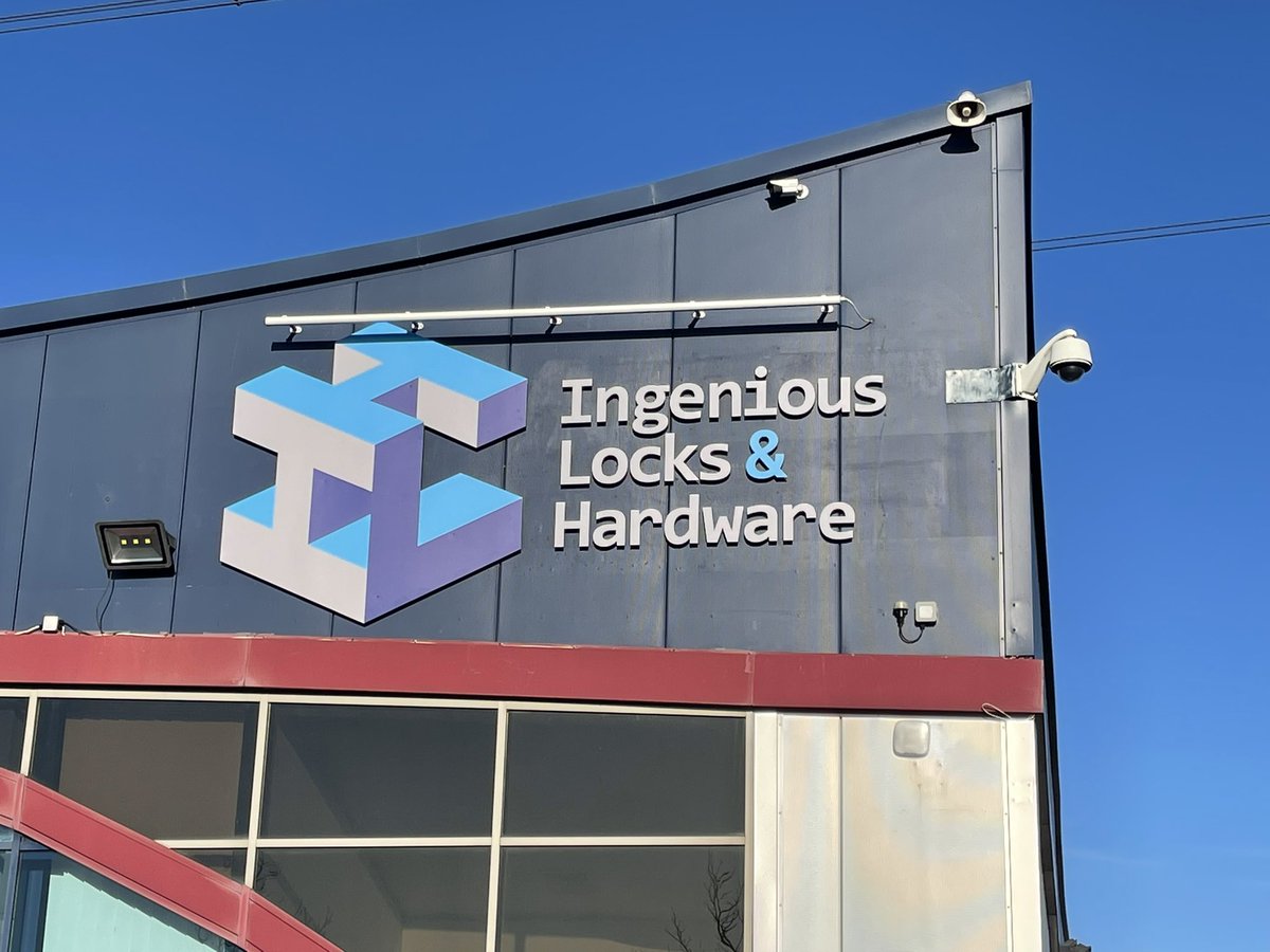 ingeniouslaw's tweet photo. Look what Santa bought us - lovely new sign for our new unit…… https://t.co/pRnpI82b2c