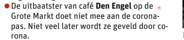 CarolienKrijnen's tweet photo. Beste @gva, foutje in jullie overzicht vandaag. Linda van café #denengel werd nog geboycot omdat klanten hun #cst moesten tonen maar vandaag schrijven jullie dat ze er niet aan meedeed? Dat ze later opgenomen werd met corona is gewoon brute pech. Zetten jullie dat even recht? https://t.co/ACVUIyDxR7