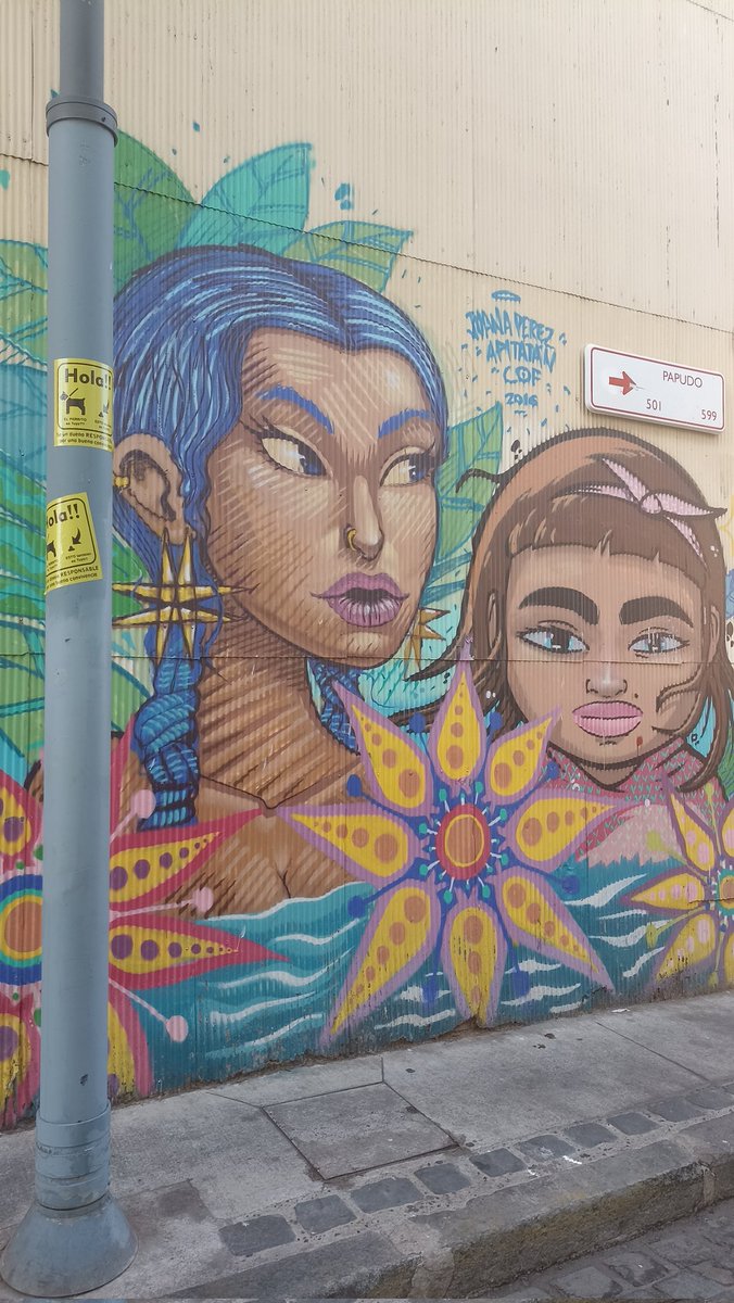 collet_solene's tweet photo. Valpo et son street art 🥰 https://t.co/xv5e5pHkHt