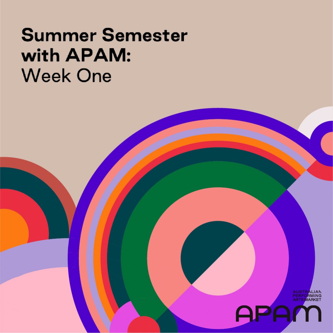 APAM (@apam_office) on Twitter photo SUMMER SEMESTER WITH APAM: Jump back into our Gathering at <a href="/DarwinFestival/">Darwin Festival</a> with The Circle Never Ends: Multigenerational Approaches to Making Work - a conversation with First Nations art-makers and innovators. bit.ly/3zvT5oJ SUMMER SEMESTER WITH APAM: Jump back into our Gathering at <a href="/DarwinFestival/">Darwin Festival</a> with The Circle Never Ends: Multigenerational Approaches to Making Work - a conversation with First Nations art-makers and innovators. bit.ly/3zvT5oJ