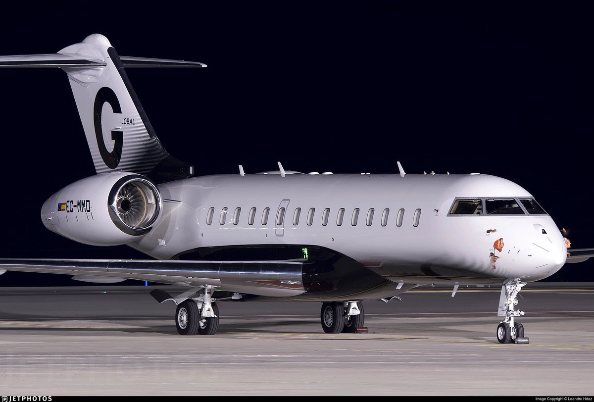 FlconEYES's tweet photo. ✈️#ECMMD Bombardier BD-700-1A10 Global
Posiblemente Miguel Fluxa Rossello, el dueño de Meliá Hoteles, llega mañana a la Habana. 
https://t.co/uYtSlgRkd3
https://t.co/vYPi87DJSj https://t.co/aPoZhJcgQd