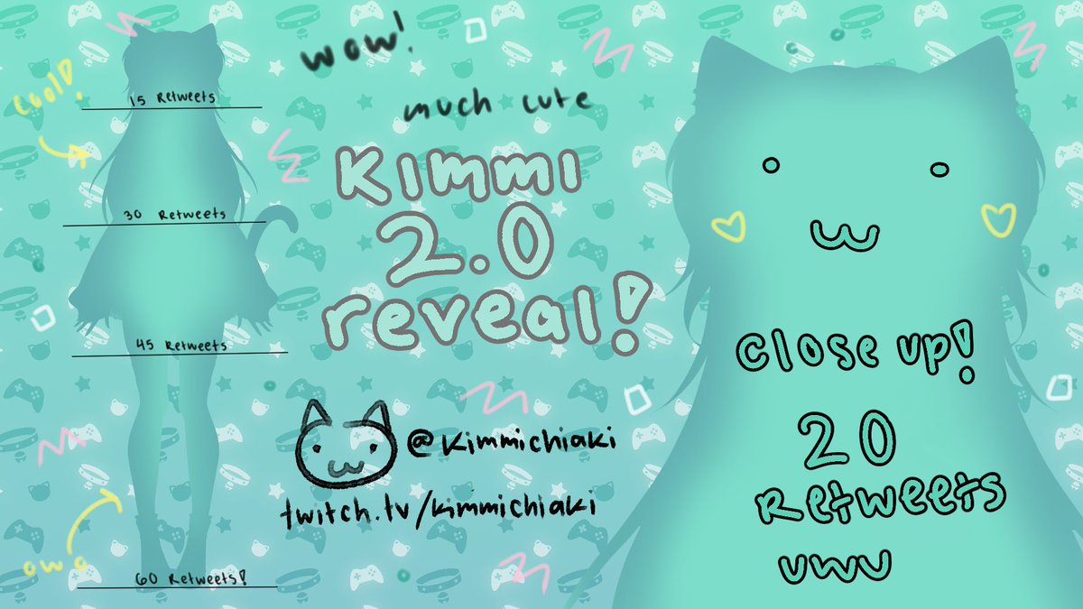 kimmichiaki's tweet photo. - NEW MODEL REVEAL! 
"that bus really hit me hard...." can you guess what i got isekai'd into?😵‍💫

it's time! 2.0 reveal! i hope you're all as excited as i am ^^ #ENVtubers #Vtuber #VTuberUprising #modelreveal #catgirl #VTuberEN 
mama: @/elisabe77e https://t.co/DDCjSaqKpt