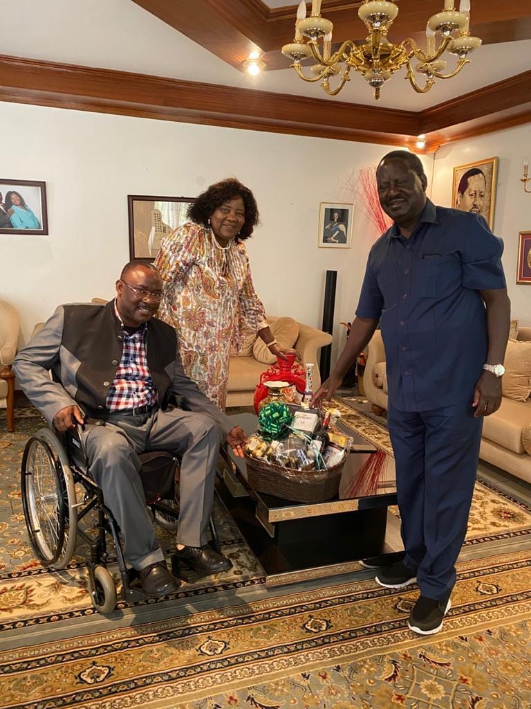 HonTimWanyonyi's tweet photo. Heartfelt birthday wishes to Baba the fifth. Happy birthday @RailaOdinga 
File photo https://t.co/U857pGqwmH