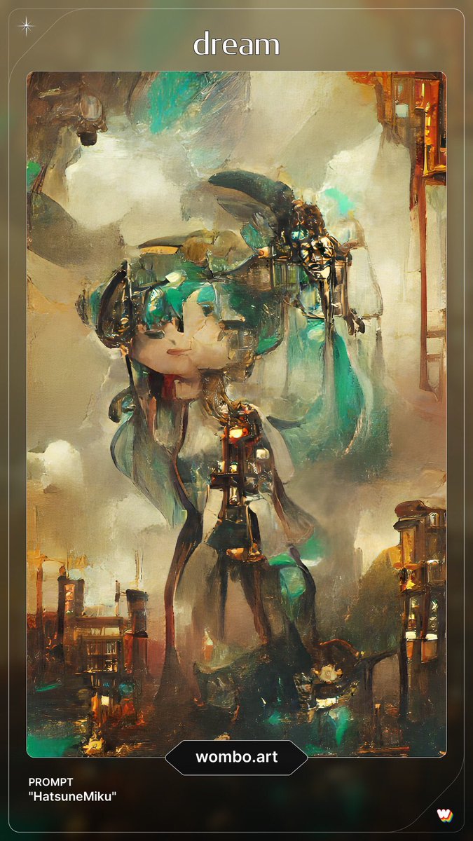 初音ミク「AIが描いた初音ミク、成れ果て感があって最高すぎる… 」|小田望楓‎‎✿Mifuu Odaのイラスト