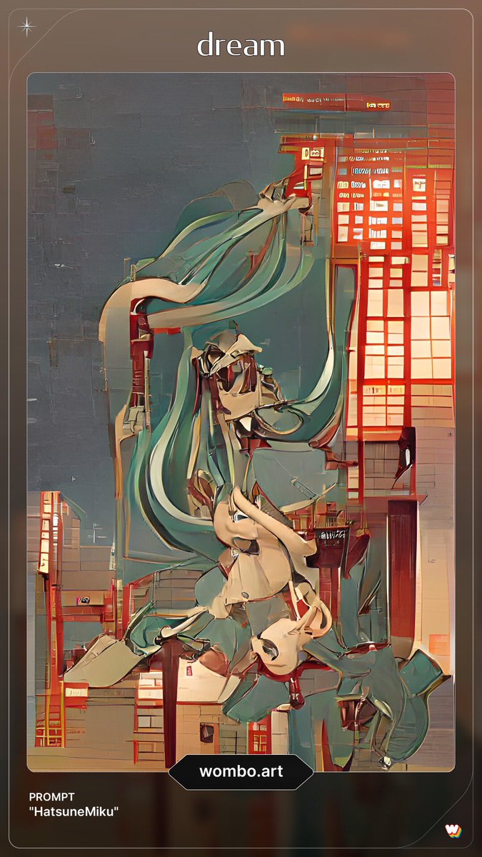 初音ミク「AIが描いた初音ミク、成れ果て感があって最高すぎる… 」|小田望楓‎‎✿Mifuu Odaのイラスト